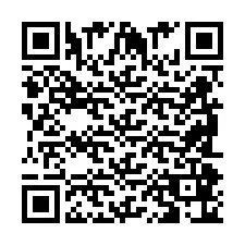 Codice QR per il numero di telefono +2698086059