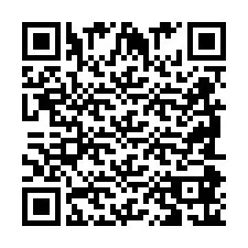 Kod QR dla numeru telefonu +2698086108