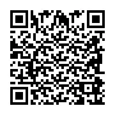 Código QR para número de teléfono +2698086112