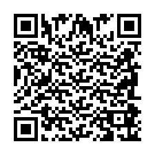 QR-код для номера телефона +2698086114