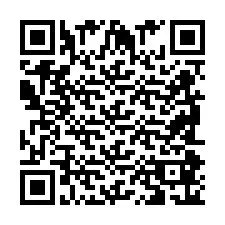 QR kód a telefonszámhoz +2698086119