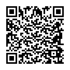 Código QR para número de telefone +2698086127