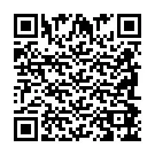 QR-koodi puhelinnumerolle +2698086224