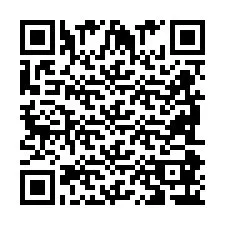 QR-koodi puhelinnumerolle +2698086303