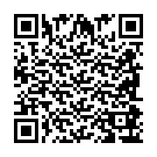 QR-koodi puhelinnumerolle +2698086316