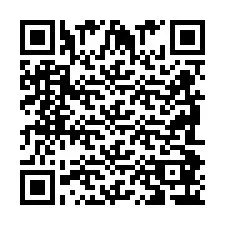 Código QR para número de telefone +2698086324