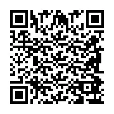 Código QR para número de telefone +2698086326