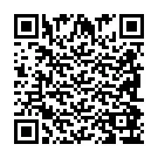 QR Code สำหรับหมายเลขโทรศัพท์ +2698086362