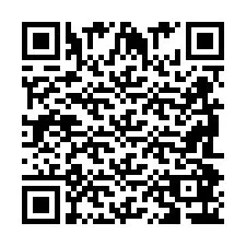 QR Code สำหรับหมายเลขโทรศัพท์ +2698086365