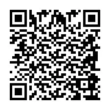 QR Code สำหรับหมายเลขโทรศัพท์ +2698086396