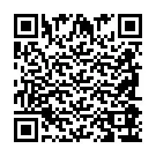 QR-code voor telefoonnummer +2698086399