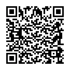 QR код за телефонен номер +2698086401