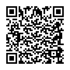 QR код за телефонен номер +2698086404