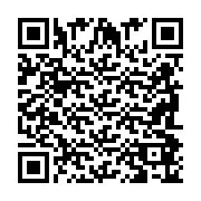 Codice QR per il numero di telefono +2698086535