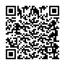 QR-код для номера телефона +2698086554