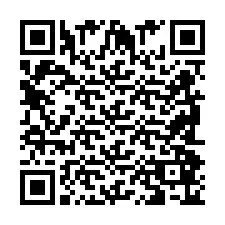 Codice QR per il numero di telefono +2698086579