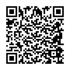 Codice QR per il numero di telefono +2698086597