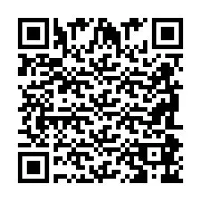 QR-код для номера телефона +2698086615