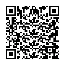 Código QR para número de telefone +2698086620