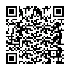 QR kód a telefonszámhoz +2698086629