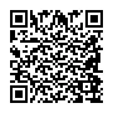 Código QR para número de teléfono +2698086777