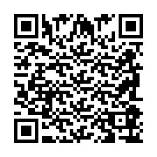 Código QR para número de teléfono +2698086791