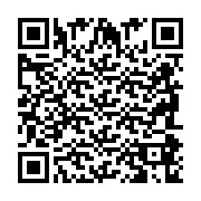 Código QR para número de teléfono +2698086800