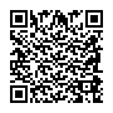 Código QR para número de telefone +2698086804