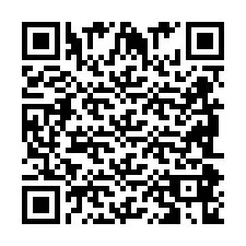 Código QR para número de teléfono +2698086812