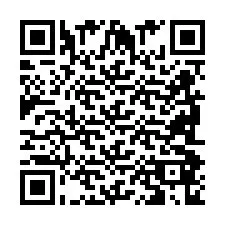 QR-code voor telefoonnummer +2698086833