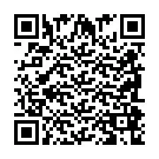 Código QR para número de telefone +2698086854