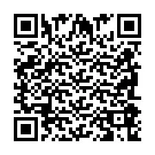 QR kód a telefonszámhoz +2698086894