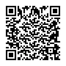 Código QR para número de teléfono +2698086903