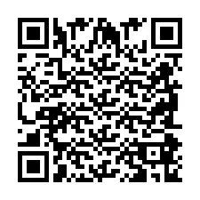 QR-код для номера телефона +2698086908