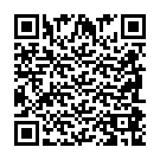 QR-koodi puhelinnumerolle +2698086914