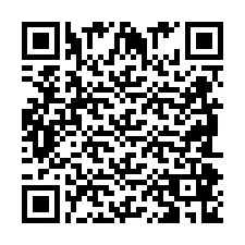 Código QR para número de telefone +2698086958