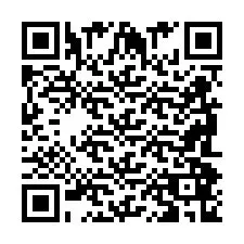 Código QR para número de teléfono +2698086975