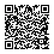 Kode QR untuk nomor Telepon +2698087002