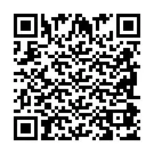 Kode QR untuk nomor Telepon +2698087006