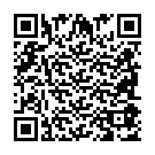 Kode QR untuk nomor Telepon +2698087083