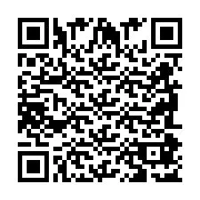 QR Code pour le numéro de téléphone +2698087114