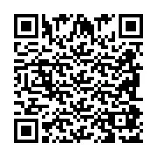 QR-код для номера телефона +2698087142