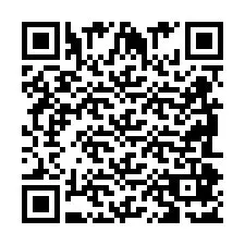 QR Code pour le numéro de téléphone +2698087154