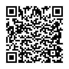 Kod QR dla numeru telefonu +2698087158