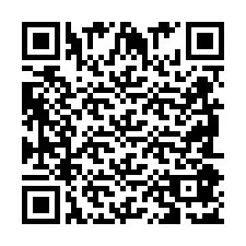 QR Code สำหรับหมายเลขโทรศัพท์ +2698087198