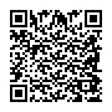 QR kód a telefonszámhoz +2698087236