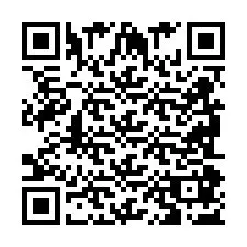 Codice QR per il numero di telefono +2698087246