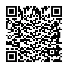 QR код за телефонен номер +2698087248