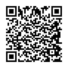 Código QR para número de teléfono +2698087272