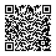 Código QR para número de telefone +2698087278